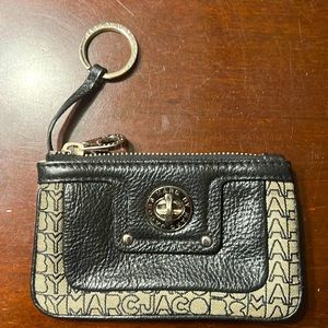 Marc Jacobs Leather Key Ring Coin Purse